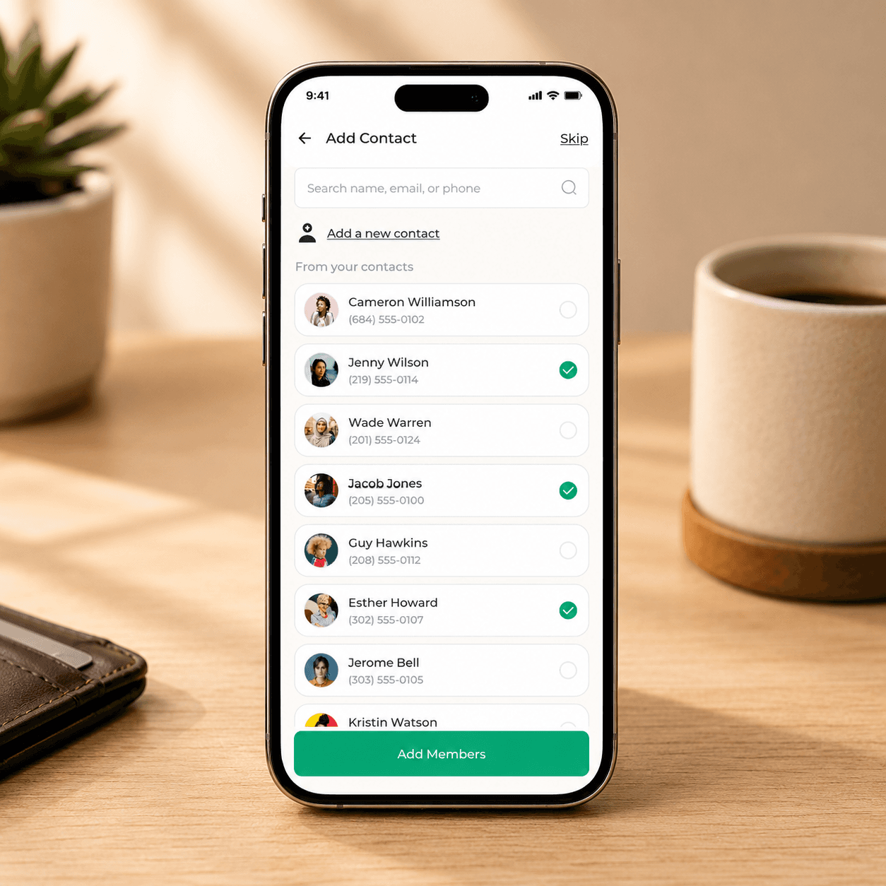 Add Contacts
